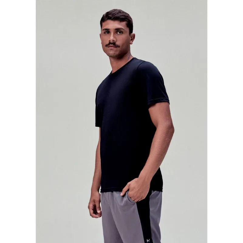 Camiseta Esportiva Masculina Proteção UV 50+ - Preto M
