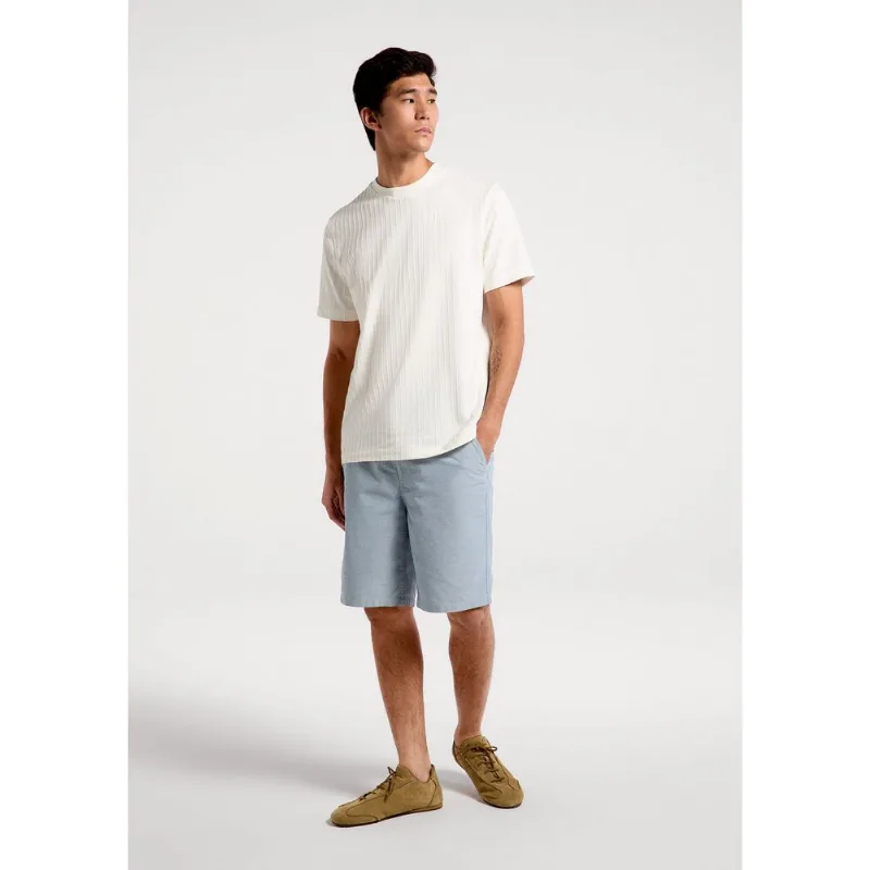 Bermuda Masculina Chino Fio Tinto - Azul 042