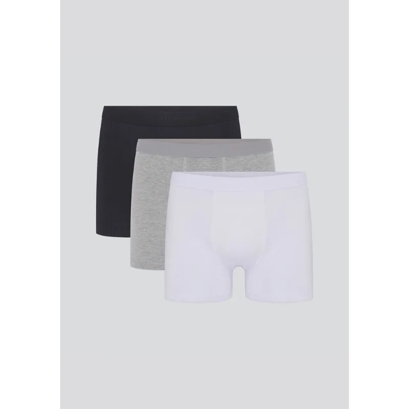 Kit 3 Cuecas Boxer Em Malha - Multicolorido XXG