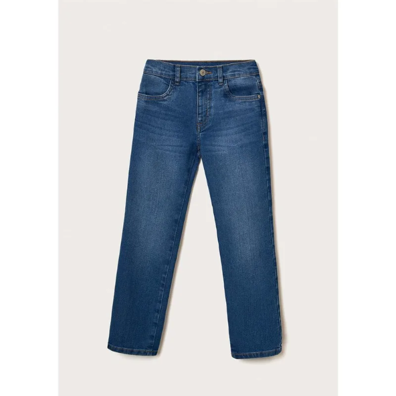 Calça Jeans Infantil Menino Slim - Azul 008