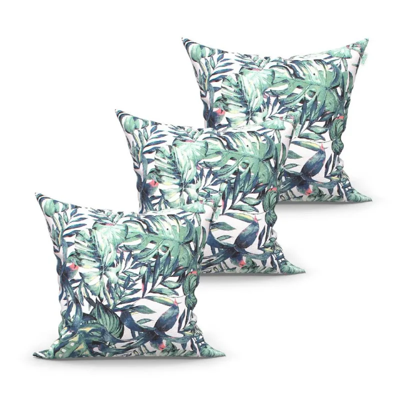 Capa de Almofadas Vivace Estampada 3 Unidades 45cm x 45cm