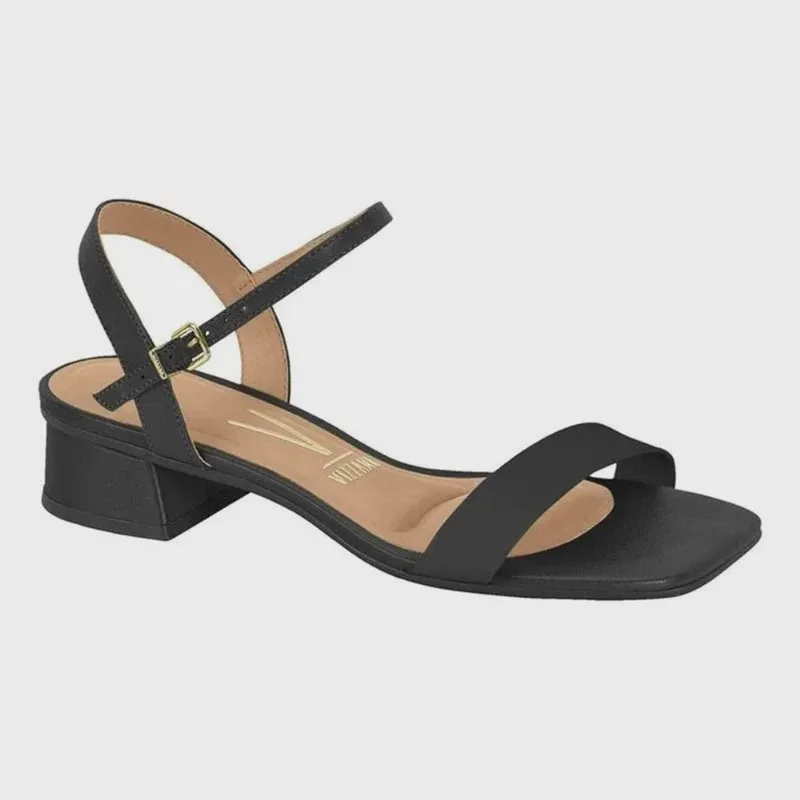 Sandália Feminina Adulto Salto Baixo Vizzano 6454111
