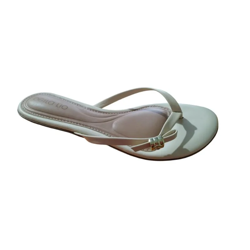 Rasteirinha Beira Rio Ref 8384.642.9569 Creme 039