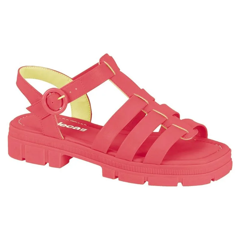 Sandalia Moleca Fisherman Tratorada Aranha 5475102 Feminina