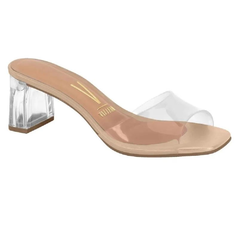 Tamanco Vizzano Salto Cristal Ref 6430.327.23400 Bege 38
