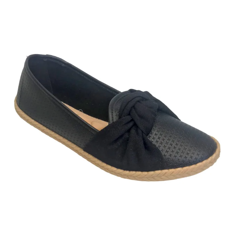 Sapatilha Fem Moleca Napa Firenze/Lona Sider Preto 5287.265