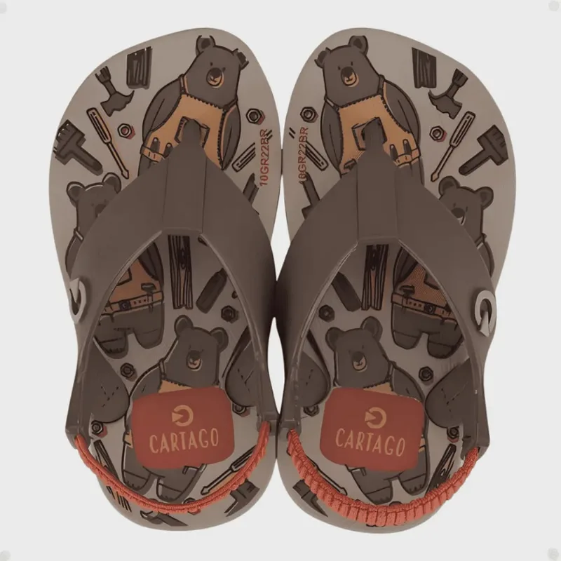 Chinelo Infantil Cartago Dedo Austin Baby