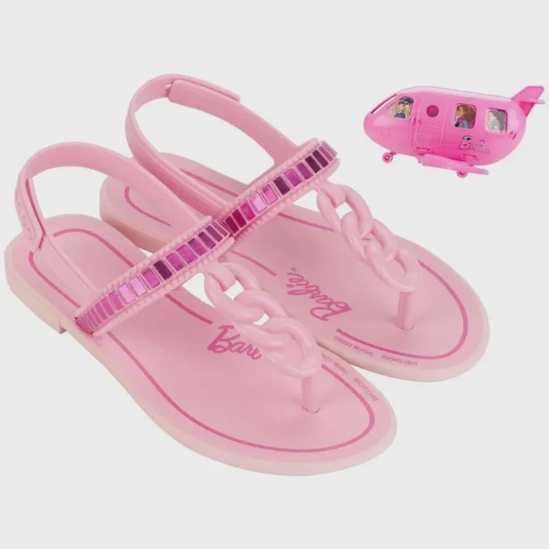 Sandália Infantil Grendene Barbie Flight 22936 Feminina