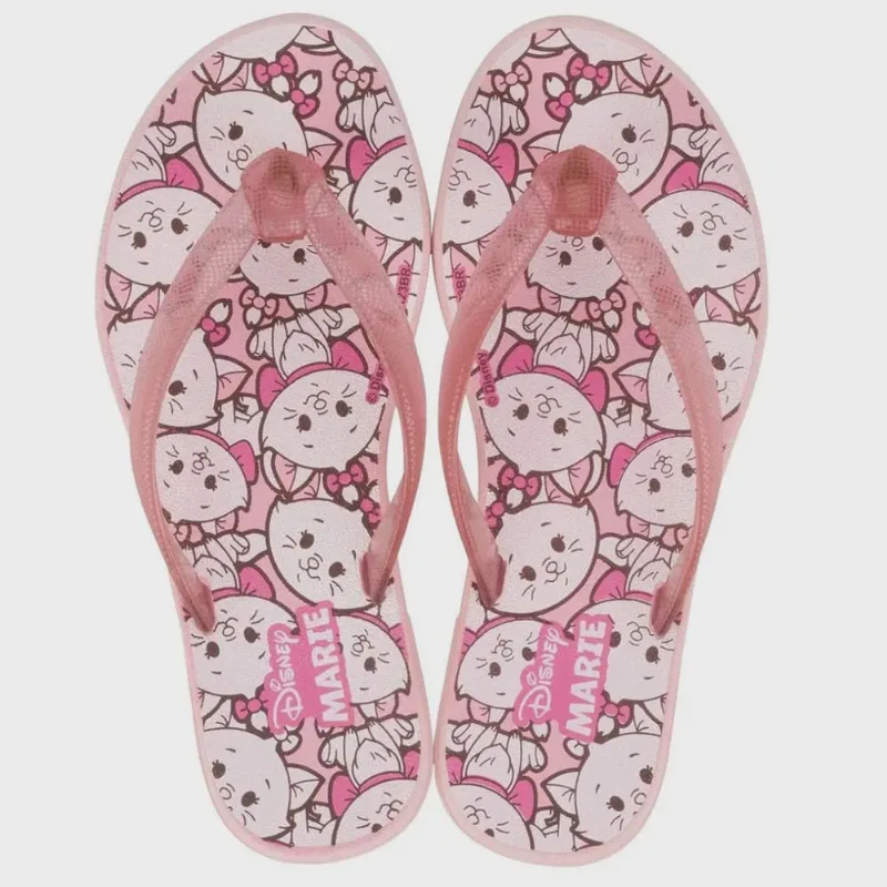 Chinelo Grendene Disney Shine Infantil Rosa