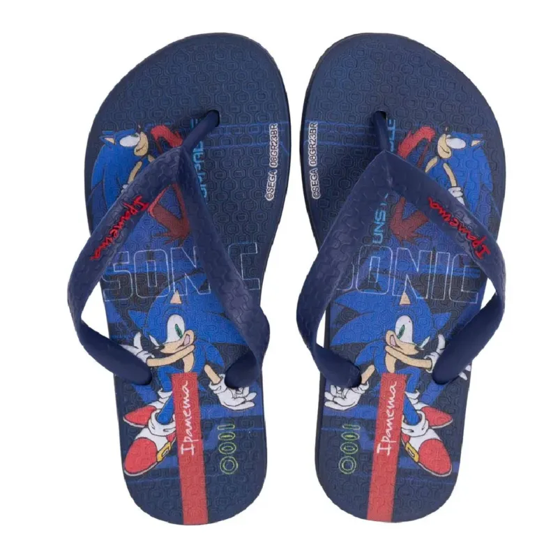 Sandália Ipanema Infantil Sonic Race Azul 31/32 - IPANEMA