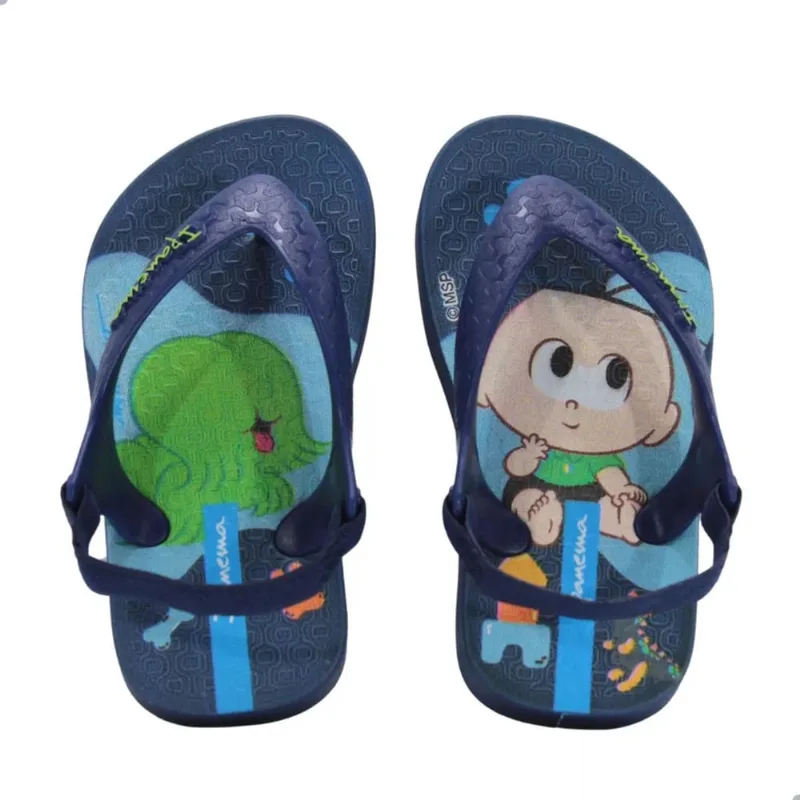 Sandália Infantil Meninos Turma da Mônica Baby Ipanema Azul