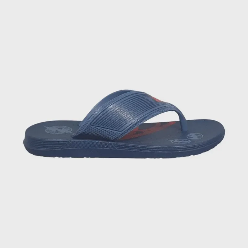 Chinelo Grendene Warner Flash Point Infantil Azul Vermelho