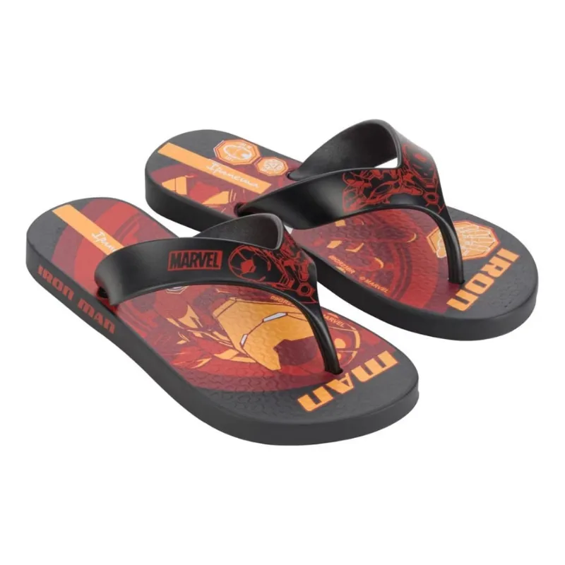 Chinelo Infantil Ipanema Marvel Hero Homem De Ferro Grendene
