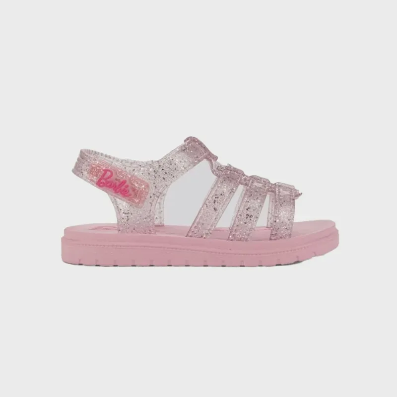 Sandália Infantil Baby Barbie Fashionista Rosa Claro Grendene Kids 23045-AY435