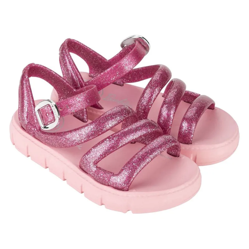 Sandália Infantil Grendene Kids Barbie Model Glam
