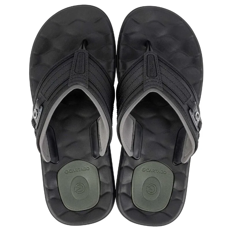 Chinelo Masculino Cartago Egeu 12287 Preto 39 I24
