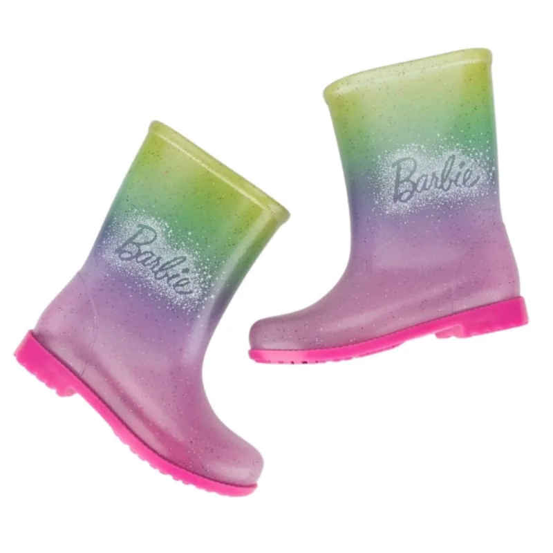 Bota Galocha Infantil Menina Grendene Kids Barbie 23097