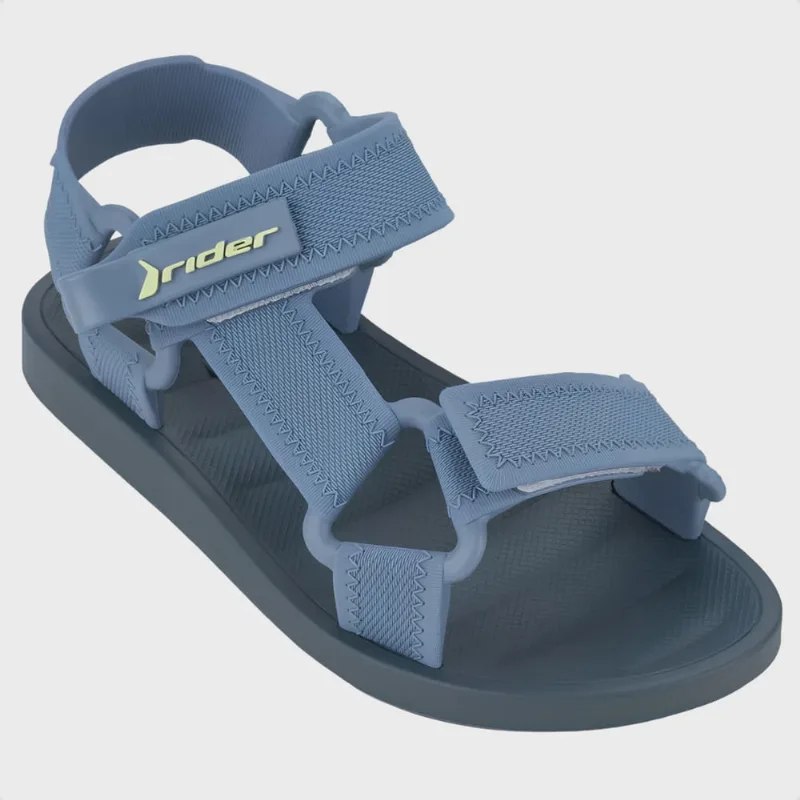 Papete Sandália Infantil Rider Free Style ii Calce Fácil Azul