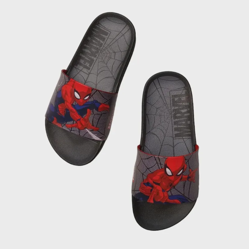 Chinelo Infantil Slide Meninos Marvel Hero Squad