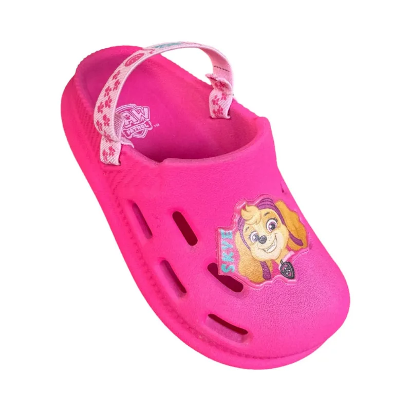 Babuche infantil sky patrulha canina rosa grendene 23105