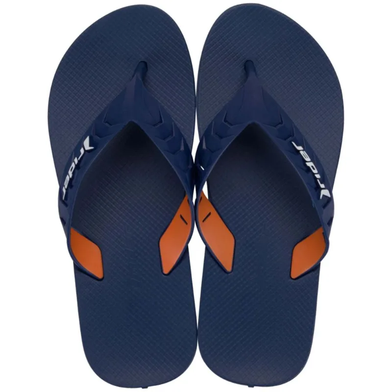 Chinelo Rider Street Duo Azul e Laranja 39/40