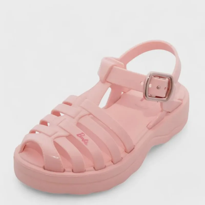 Sandália Infantil Personalidade Barbie Trendy Flat ref: 23131