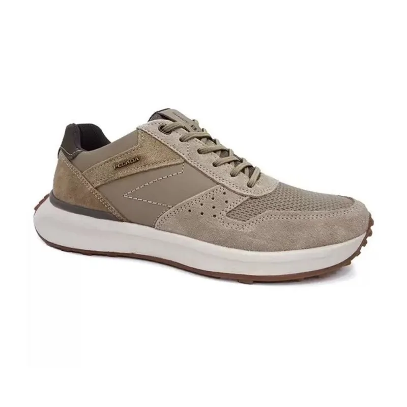 Sapatênis Jogging Em Couro Pegada 110701 Masculino