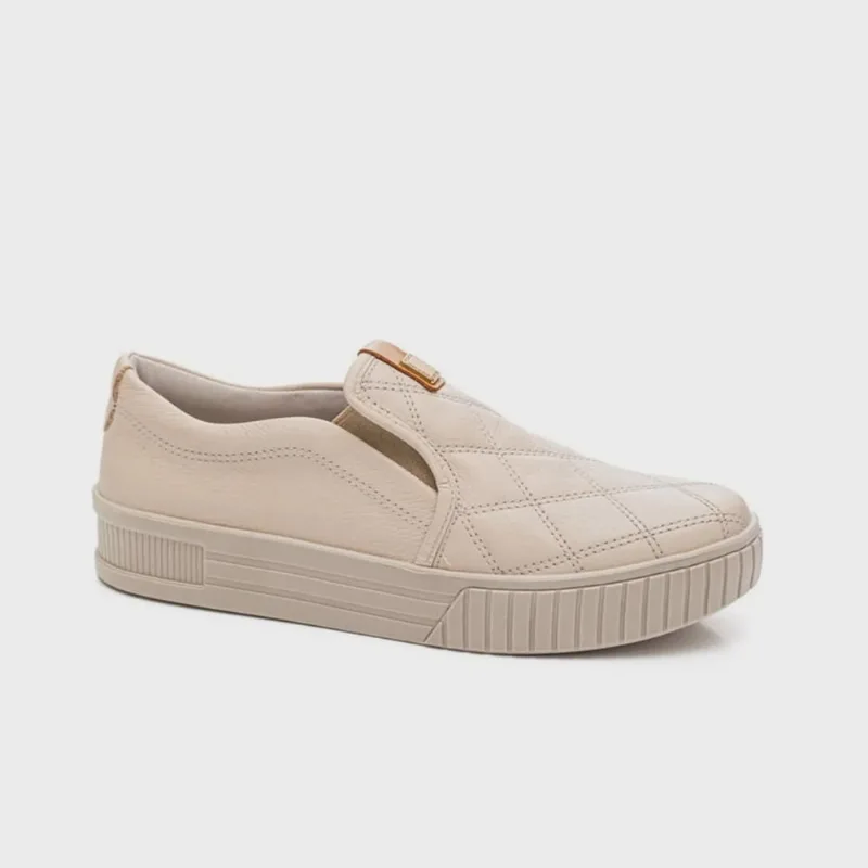Tênis Pegada Cool Slip On Feminino Casual Confortável