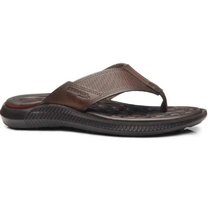 Chinelo Pegada Anilina Ref 133159-01 Marrom 040