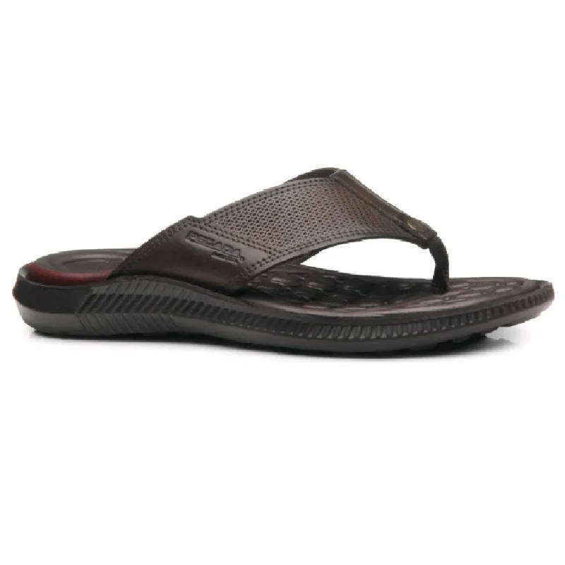 Chinelo Pegada Anilina Marrom Escuro 038