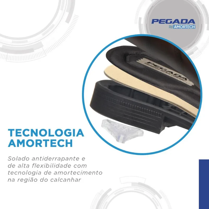 Sapato Pegada Social Ref 126505-02 Marrom 037