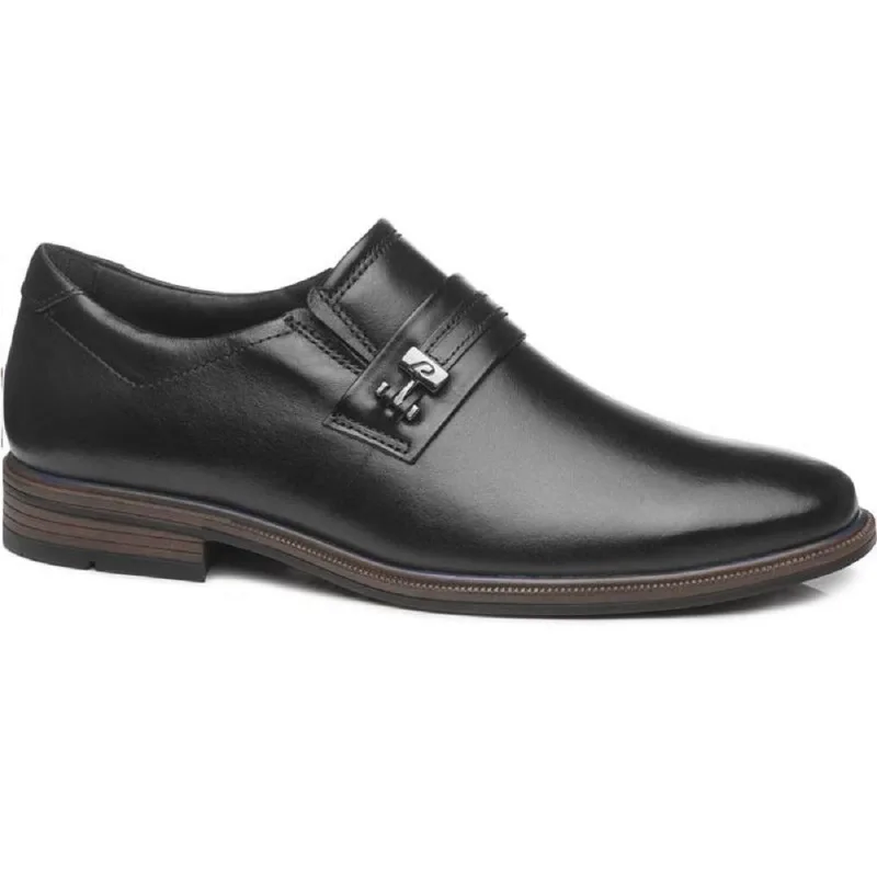 Sapato Pegada Social Em Courto Ref 126309-01 Preto 039