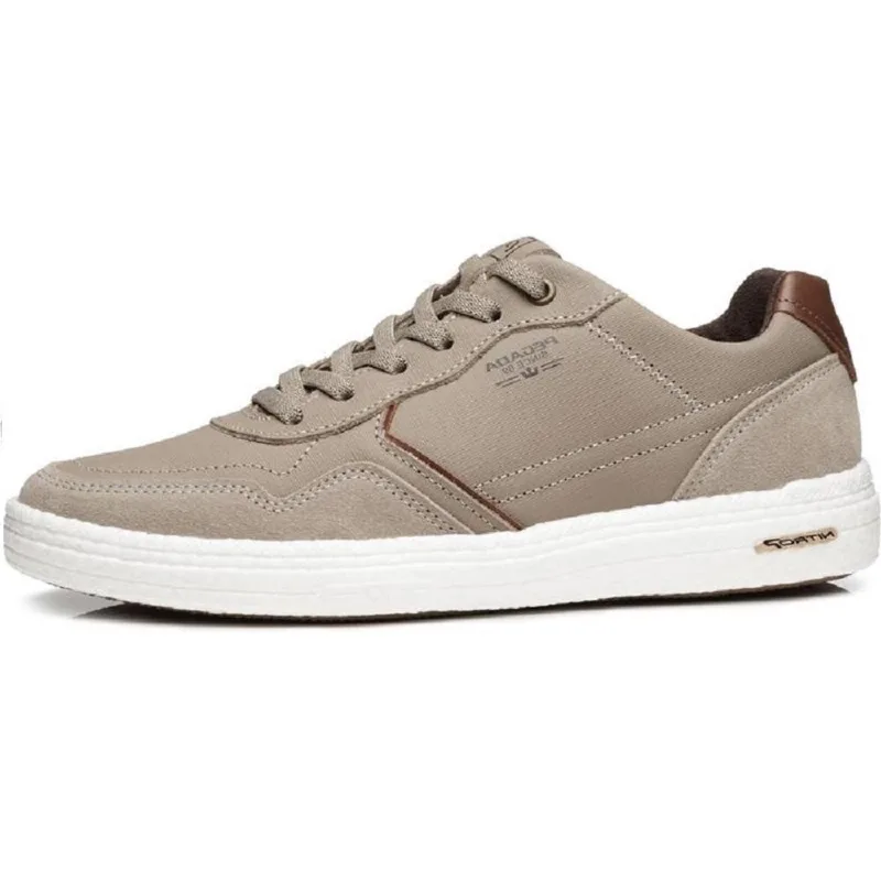 Sapatenis Pegada Ref 112003-08 Cinza Escuro/marrom 042