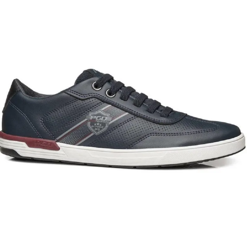 Sapatenis Pegada Ref 171311-03 Marinho/preto 044