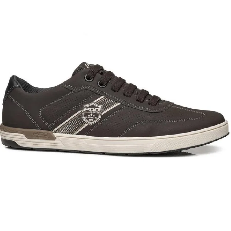 Sapatenis Pegada Ref 171311-06 Marrom/preto 044