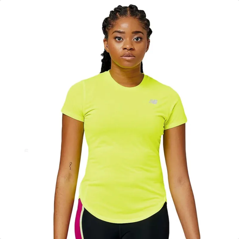 Camiseta New Balance Manga Curta Accelerate Feminina - New Balance - Moda