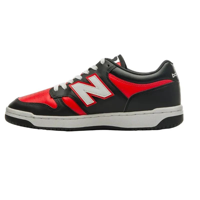 Tenis New Balance 480 Low Preto/vermelho 038