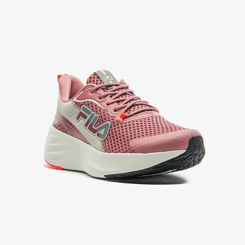 Tênis Esportivo Feminino Fila Racer Comet Rosa/Cinza 1185185