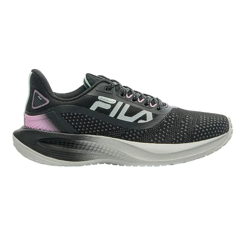 Tenis Fila Efecto Preto/branco/rosa 034