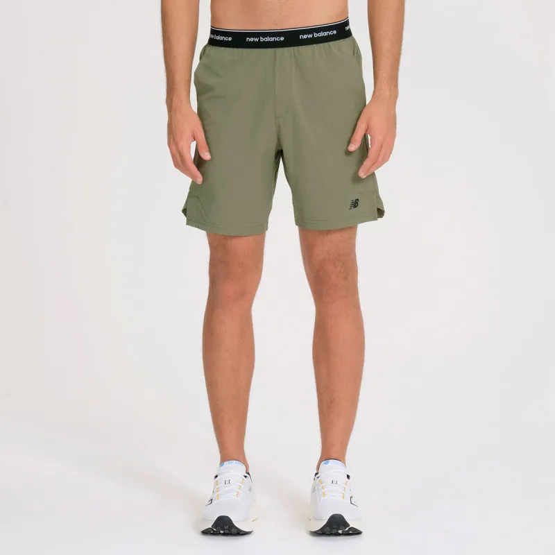 Bermuda Active 7" Masculina - New Balance - Confecção