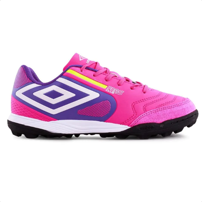 Chuteira Society Umbro Pro 5 Bump Masculina 41 / Rosa / Roxo