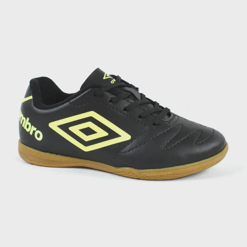 Chuteira Umbro Class 2.2 Jr Infantil Preto Limao