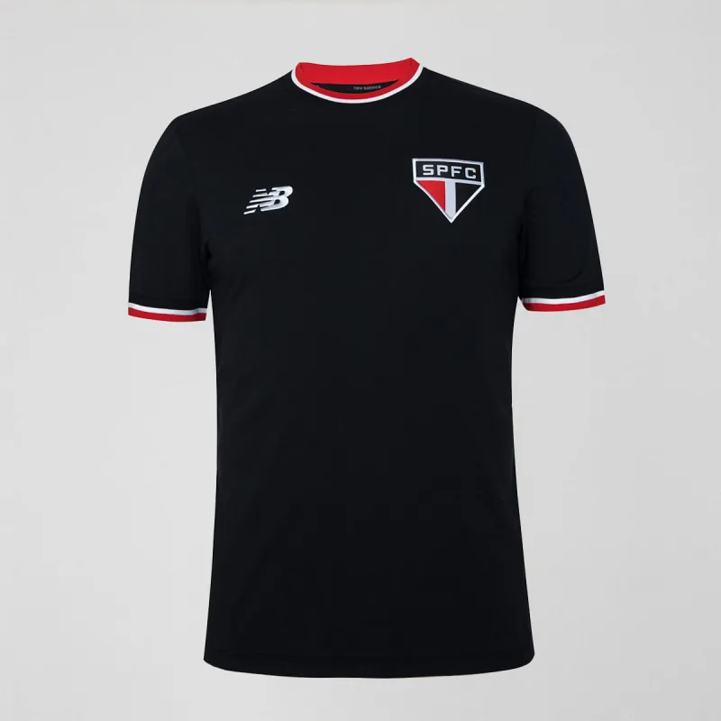 Camiseta Retro Spfc Masculina - New Balance - Confecção