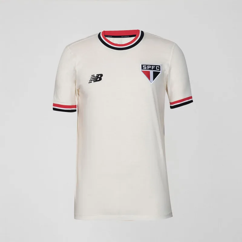 Camiseta Retro Spfc Masculina - New Balance - Confecção