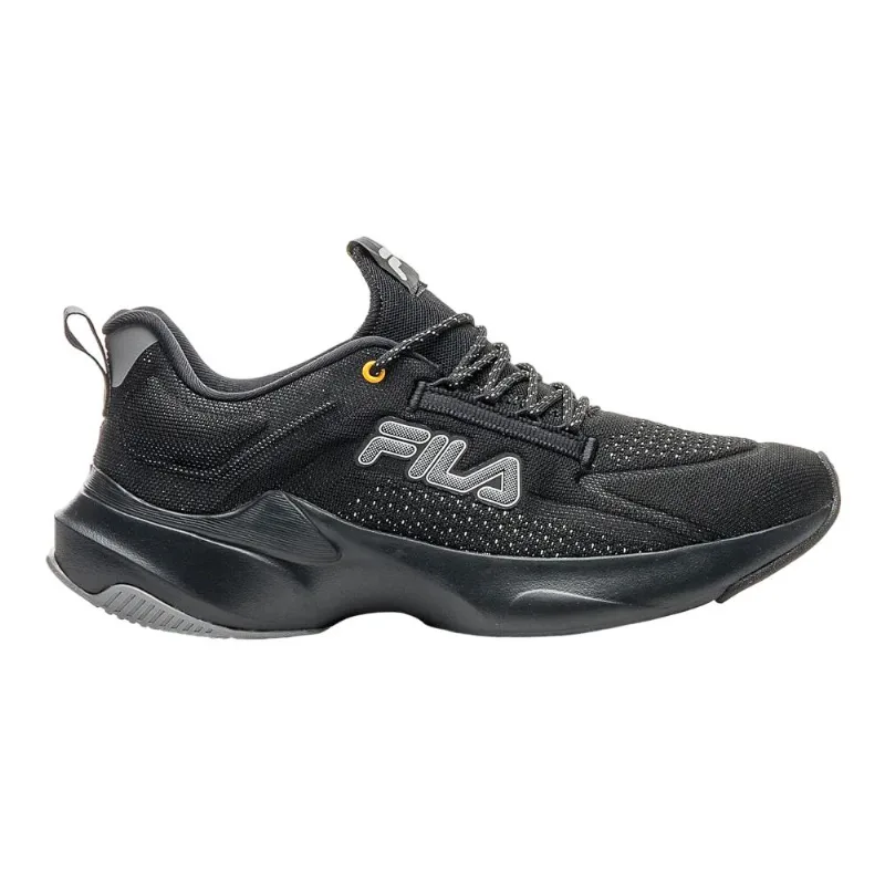 Tenis Fila Master Preto/cinza/amarelo 042