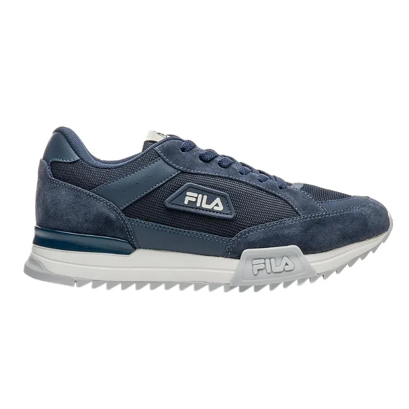 Tenis Fila Retro Blazer Marinho/branco/prata 041