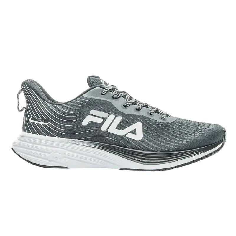Tenis Fila Racer Curve 2 Preto/branco/prata 038