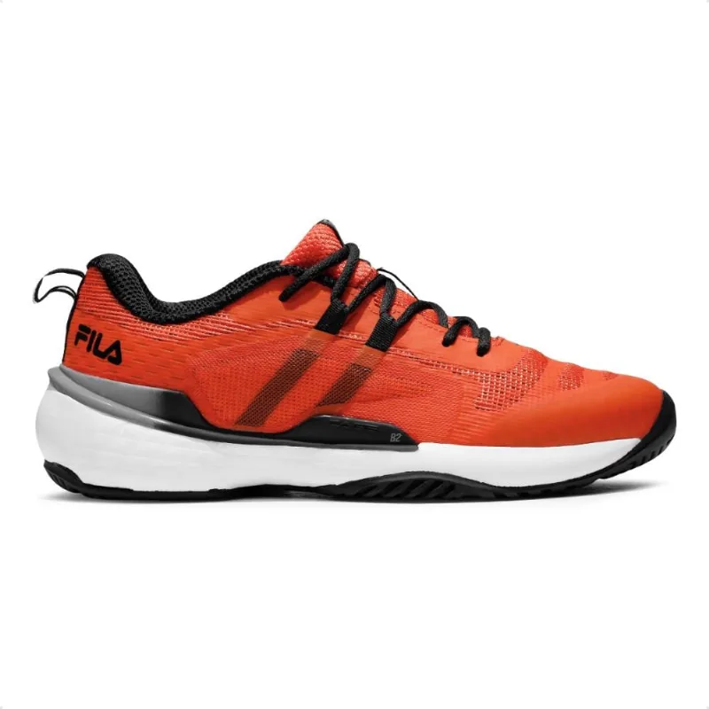 Tênis Fila Winner Masculino 40 / Laranja / Preto
