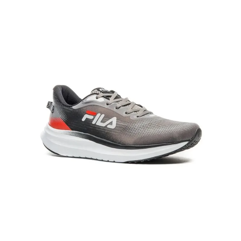 Tênis Esportivo Masc Fila Racer Sky Cinza/Vermelho 1250780 41 / Cinza