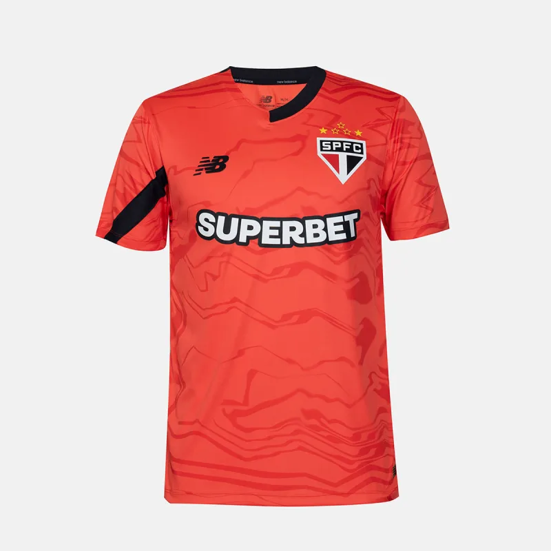 Camisa Mc Goleiro Spfc 2024 C/P Masculina - New Balance